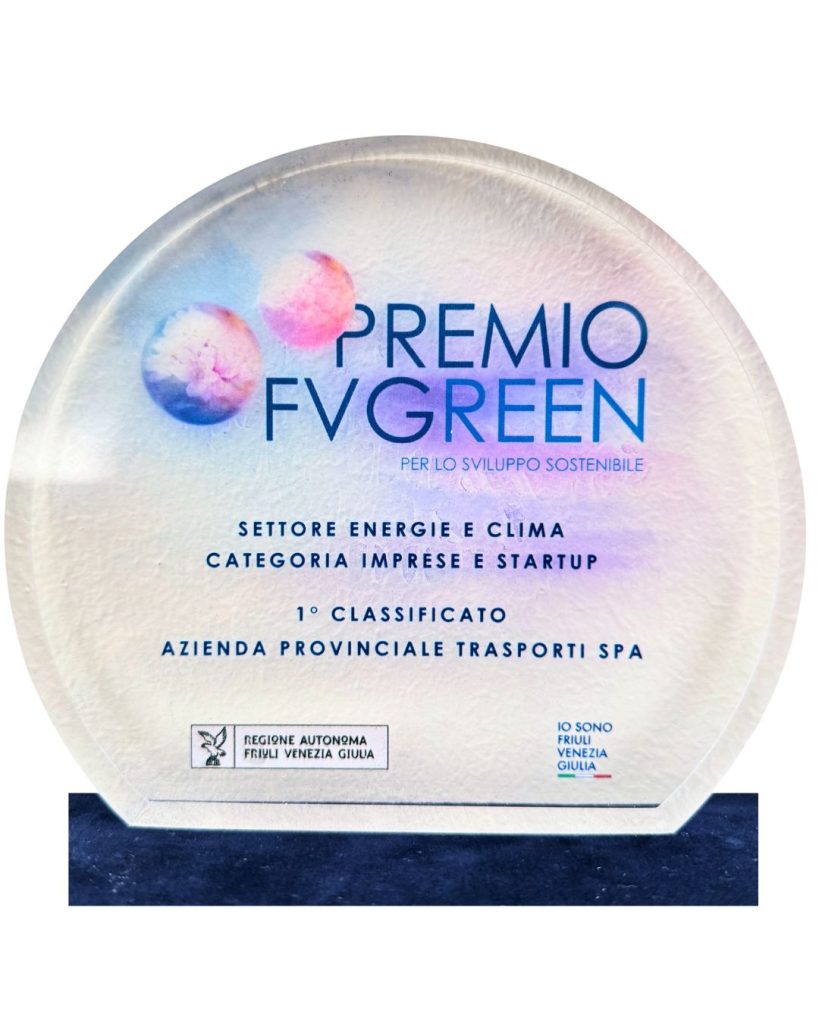 1° PREMIO FVGreen settore Energia e clima