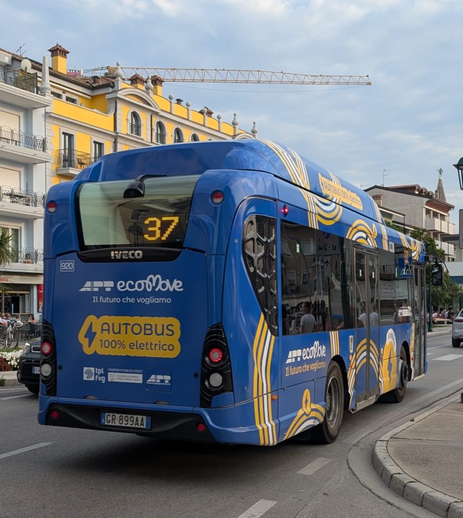 bus elettrico Grado linea 37