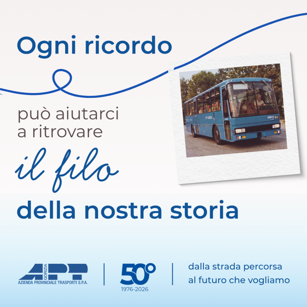 Cinquant’anni di APT GORIZIA: al via una raccolta di fotografie, documenti, testimonianze