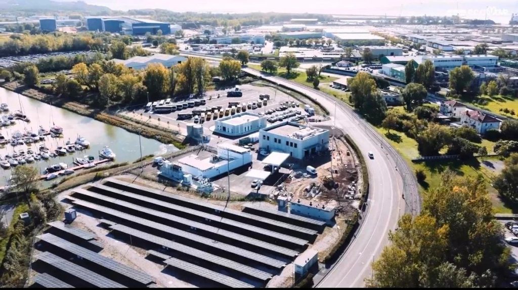 L’impianto di produzione,  stoccaggio e rifornimento di idrogeno verde a Monfalcone